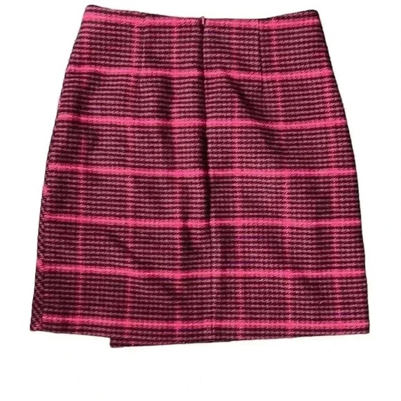 Tom Tailor Wool Blend Checkered Midi Skirt NWOT Size 34 (XS/S) - Picture 2 of 6